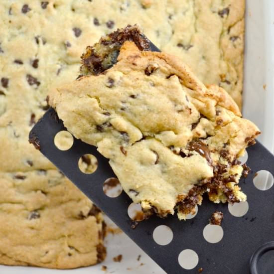 4 Ingredient Cake Mix Cookie Bars