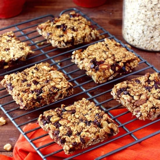 Pumpkin Spice Granola Bars