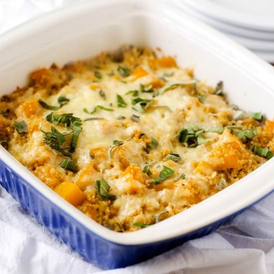 Butternut Squash Quinoa Casserole