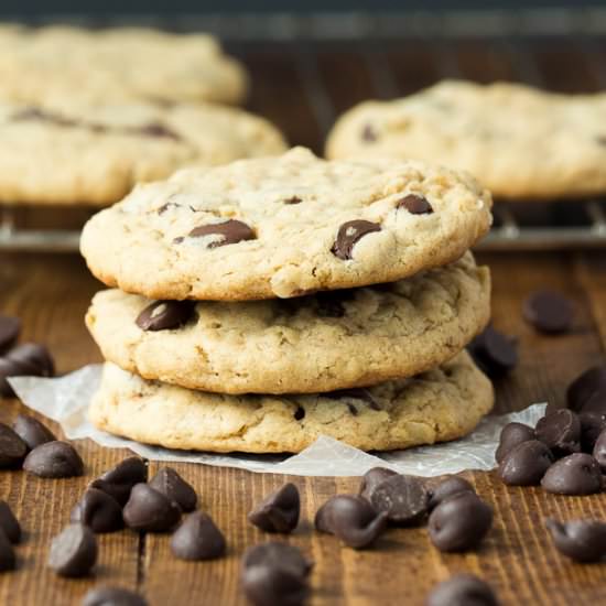 Peanut Butter Chocolate Chip Cookie