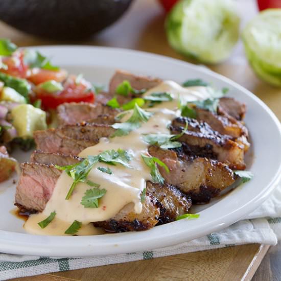 Steaks with Mexican Spices