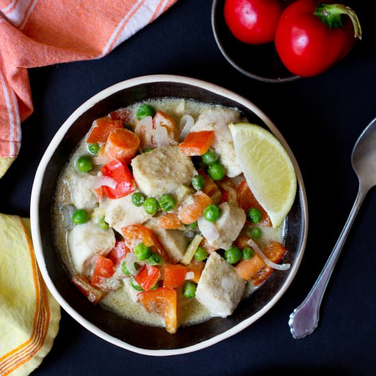 Easy Thai Fish Curry