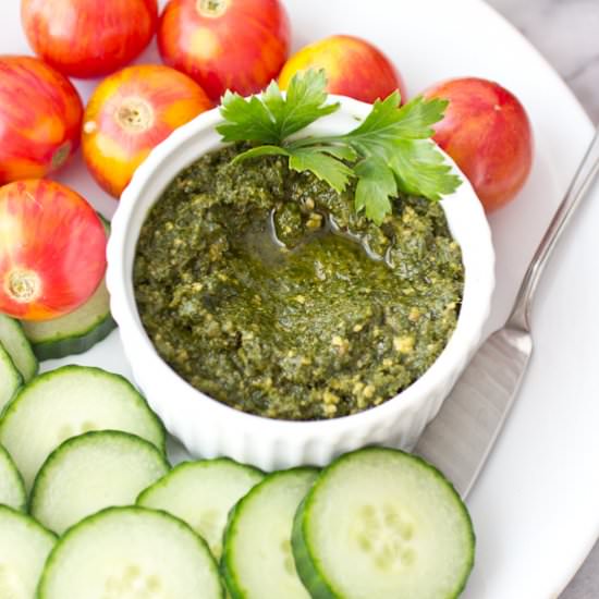 Creamy Vegan Kale Pesto