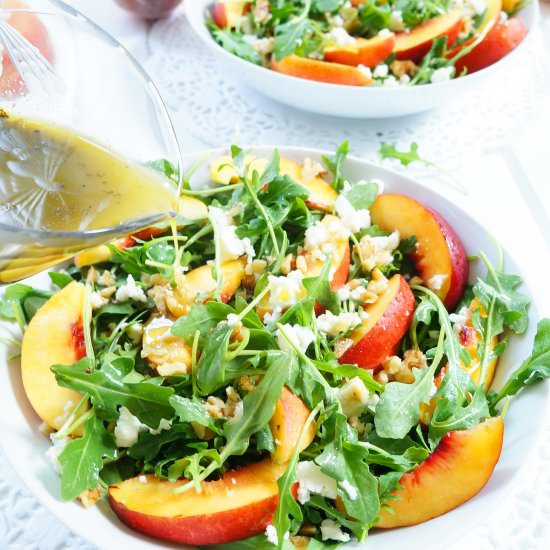 Arugula & Nectarine Salad