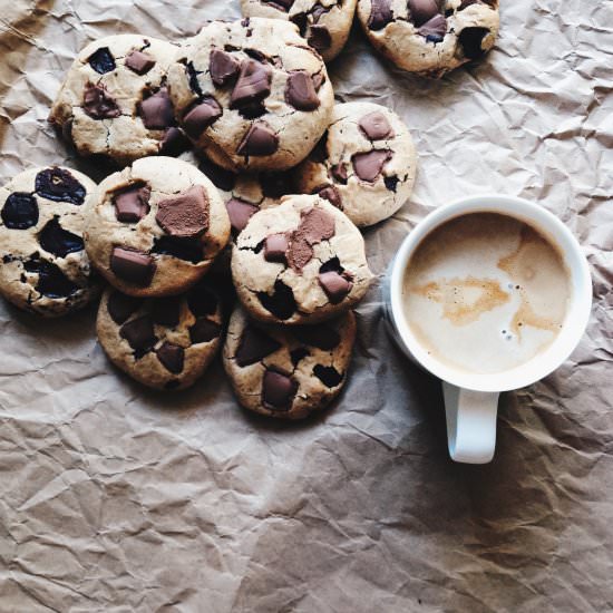 Double-Choc Cookies