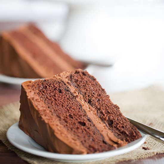 Old-Fashioned Chocolate Layer Cake