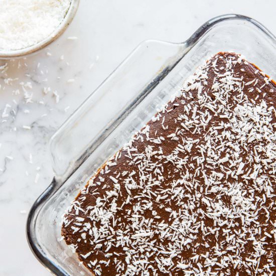 Raw Pecan Brownies