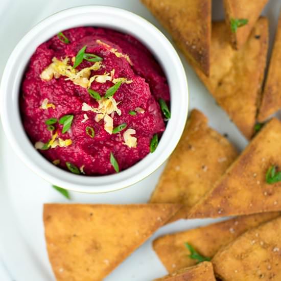 Roasted Beet Hummus