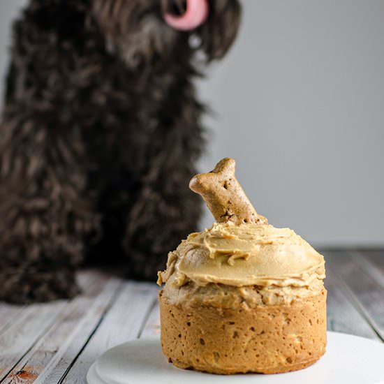 Peanut Butter Pup Cake