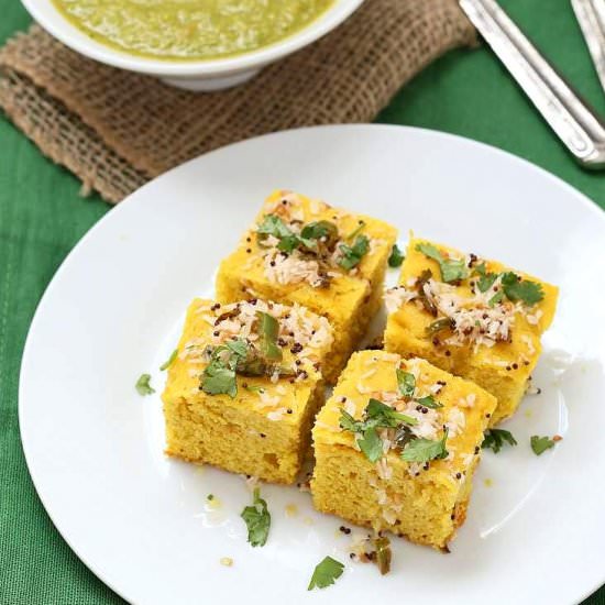 Chickpea flour snack cakes