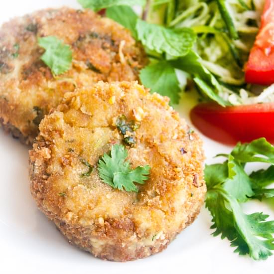 Chickpea and Zucchini Bites