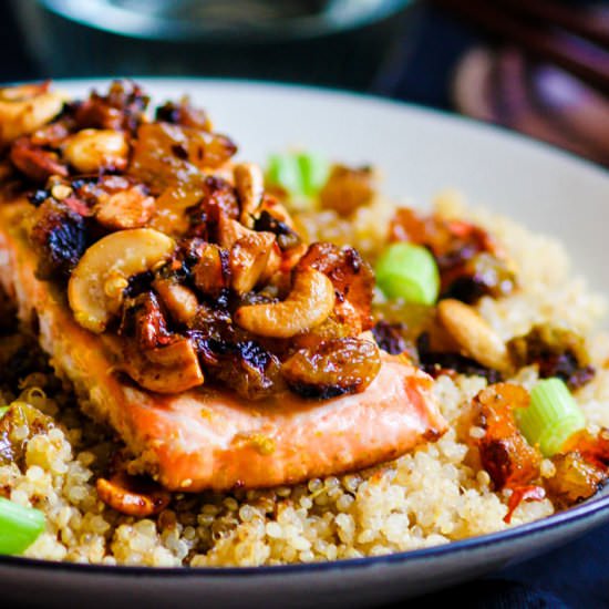 Green Curry Salmon