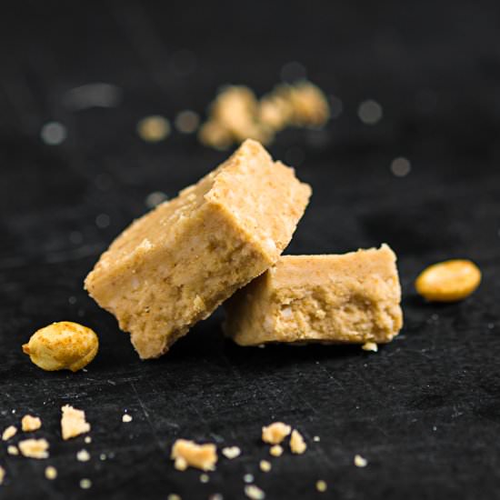 Peanut Butter Cookie Butter Fudge