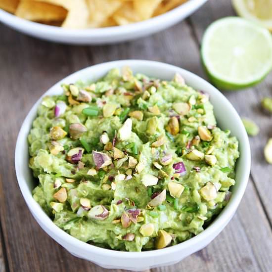 Pistachio Guacamole