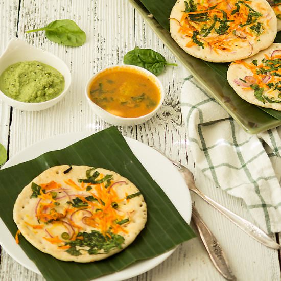 Brown Rice & Oats Utappam