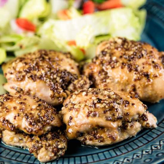 Apple-Mustard Chicken