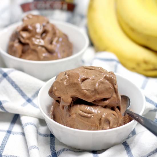 Chocolate Banana Ice Cream