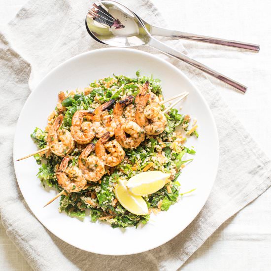 Moroccan Grilled Shrimp