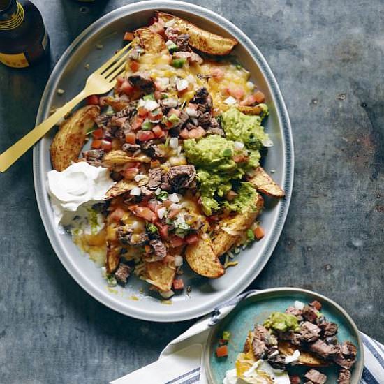 Carne Asada Nacho Fries