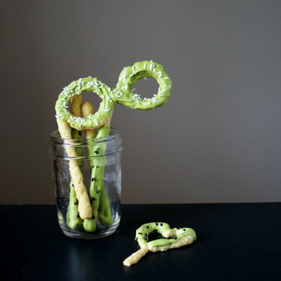 Matcha Pocky Sticks