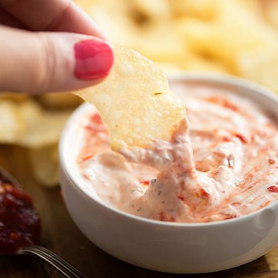 Sour Cream Sambal Dip