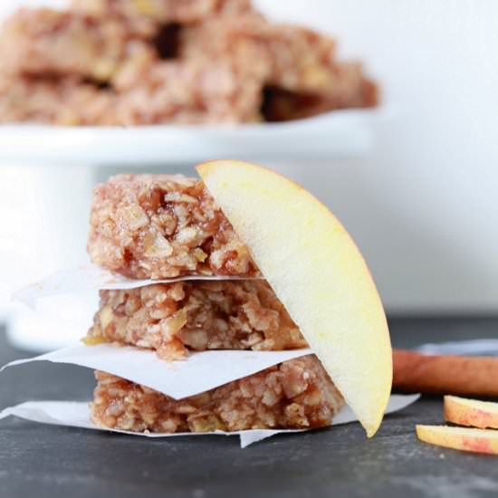 Vegan Apple Crisp No-Bakes