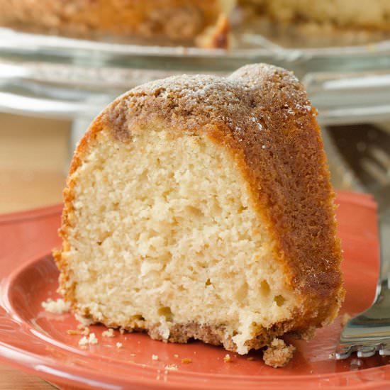 Cinnamon Streusel Coffee Cake