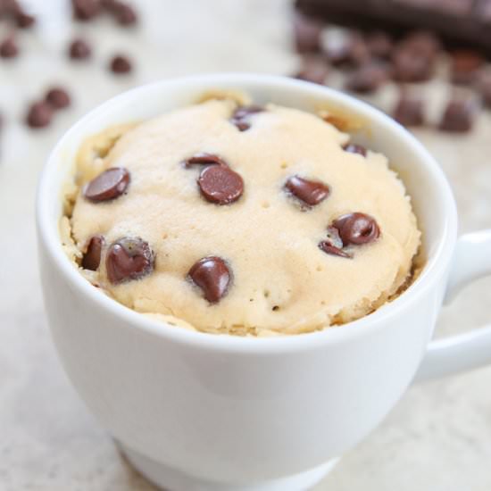Chocolate Chip Mug Cake