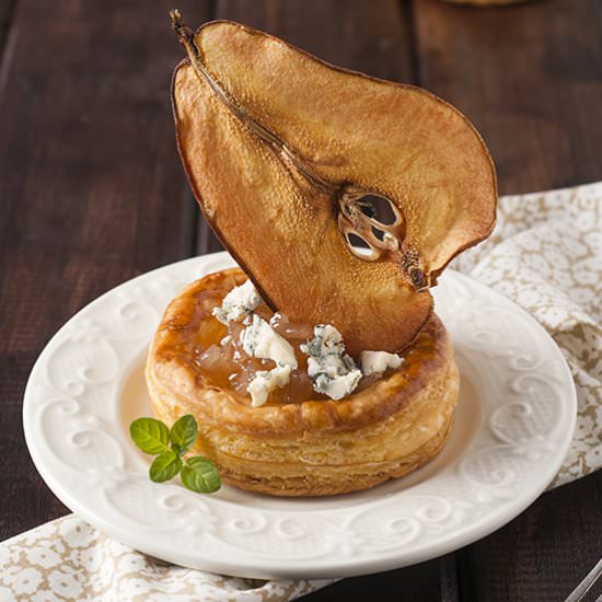 Pear Gorgonzola Tarts