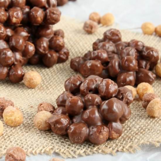 Chocolate Peanut Butter Clusters