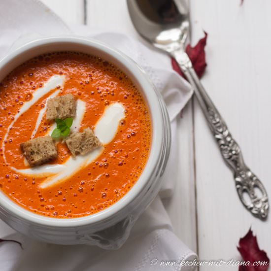 Red Pepper Cream Soup