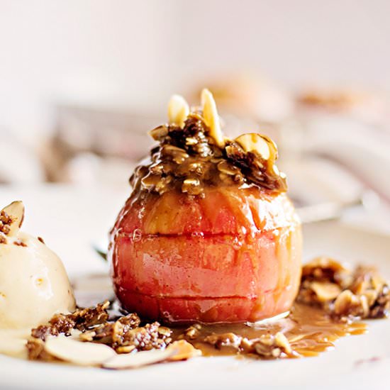 Butterscotch Baked Apples