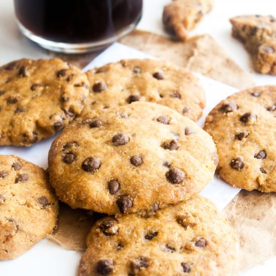 Malted Milk Chocolate Chip Cookies