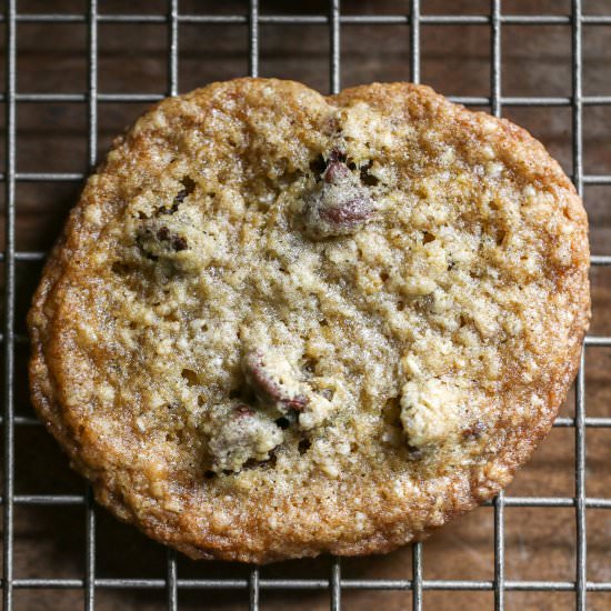 Oat Chocolate Chip Cookies