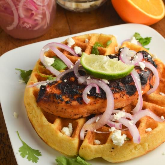 Pollo Asado Waffles