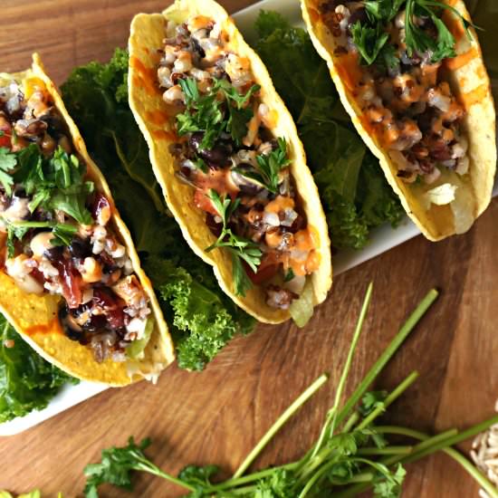 Vegan Grain Salad Taco