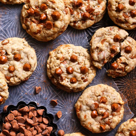 Brown Butter Cinnamon Chip Cookies