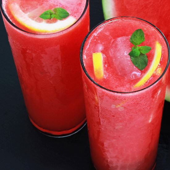 refreshing watermelon juice