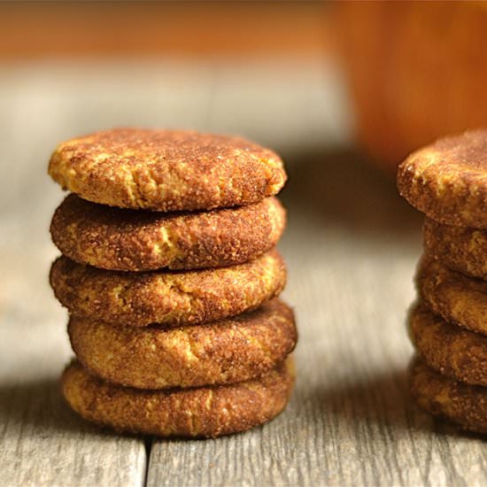 Grain-Free Pumpkin Snickerdoodles