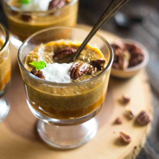 Pumpkin Pie Chia Pudding