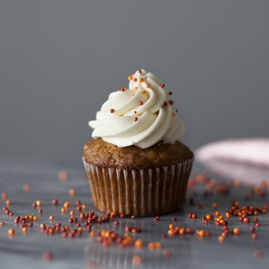 Apple & Carrot Cupcakes