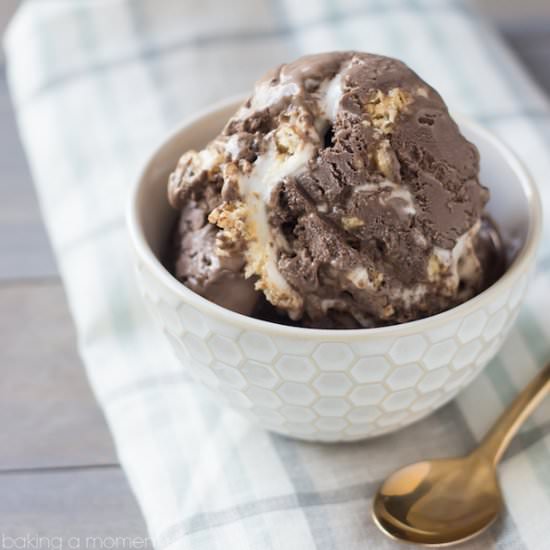 Chocolate Marshmallow Ice Cream