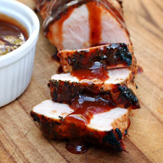 Raspberry Chipotle Pork Tenderloin