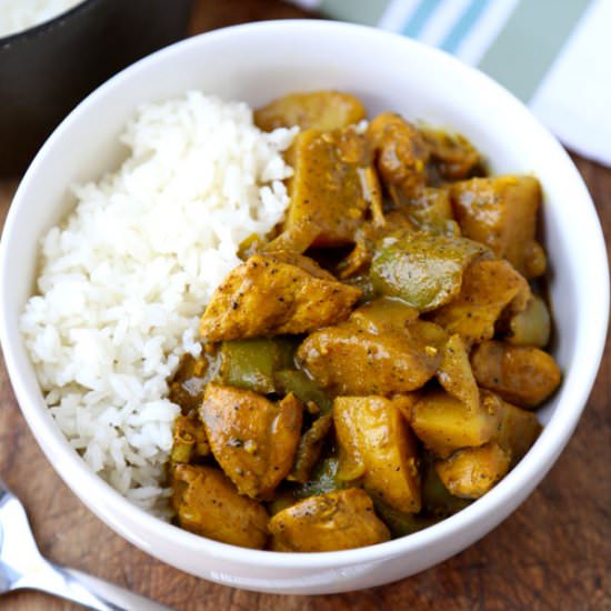 Jamaican Chicken Curry