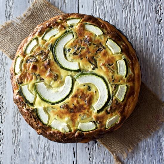 Savory Zucchini Tart