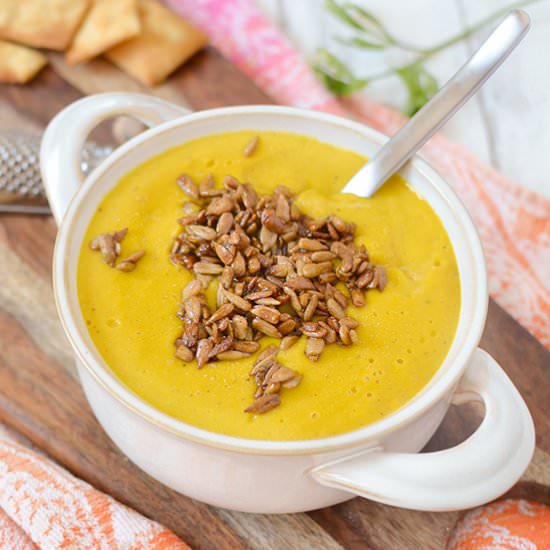 Ginger Apple Butternut Soup