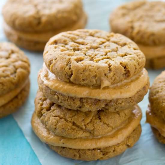 Peanut Butter Sandwich Cookies