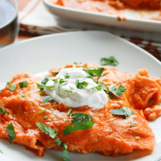 Entomatadas (Tomato Enchiladas)