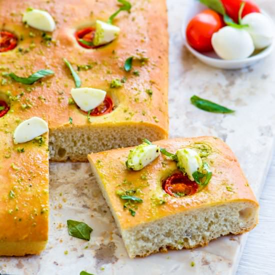 Caprese Focaccia