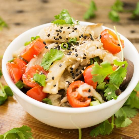 How to Use up Excess Eggplant